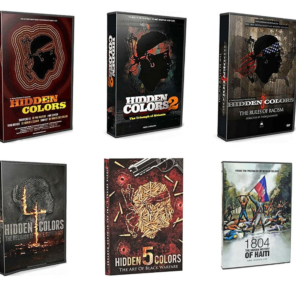 COPY - Hidden Colors Collection 1-2-3-4-5 & 1804 (Tariq Nasheed)